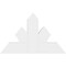 Ekena Millwork Richland Architectural Grade PVC Gable Bracket, 36"W x 22 1/2"H x 2"D x 6"F, 15/12 Pitch GBP036X23X0206RIC00 - alternate 3